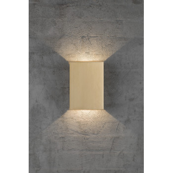 Nordlux Fold 15  arany LED vízvédett kültéri fali lámpa (NOR-2019051035) LED 1 izzós IP54