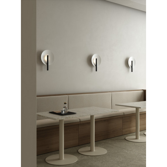 Nordlux Furiko fekete-fehér fali lámpa (NOR-2320241003) G9 1 izzós IP20