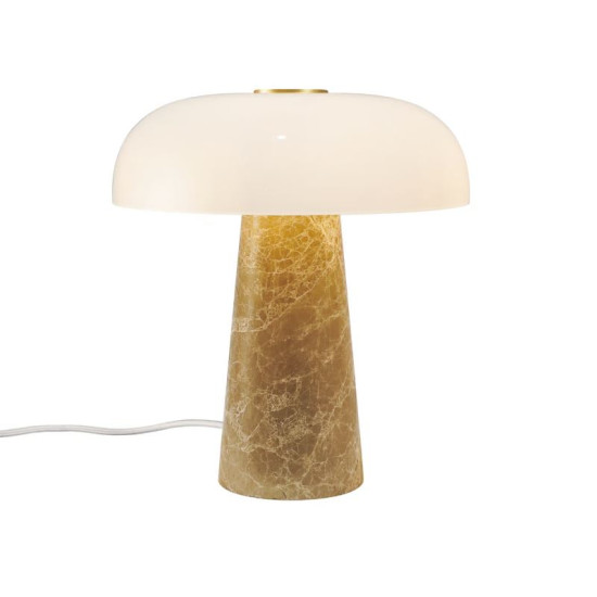 Nordlux Glossy Mini  bézs-fehér asztali lámpa (NOR-2520015009) E14 1 izzós IP20