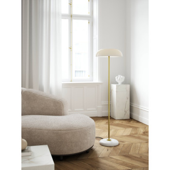 Nordlux Glossy  fehér-arany állólámpa (NOR-2220344001) E14 1 izzós IP20