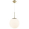 Nordlux Grant arany-fehér függesztett lámpa (NOR-2010563035) E27 1 izzós IP20