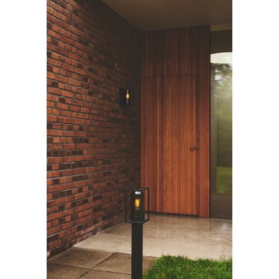 Nordlux Griffin fekete vízvédett kültéri fali lámpa (NOR-2218131047) E27 1 izzós IP44