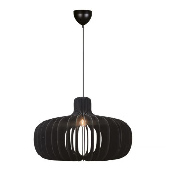 Nordlux Hazo fekete függesztett lámpa (NOR-2512073003) E27 1 izzós IP20