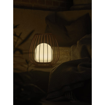 Nordlux Jim To-Go  piros-fehér kültéri hordozható LED asztali lámpa (NOR-2218105002) LED 1 izzós IP54