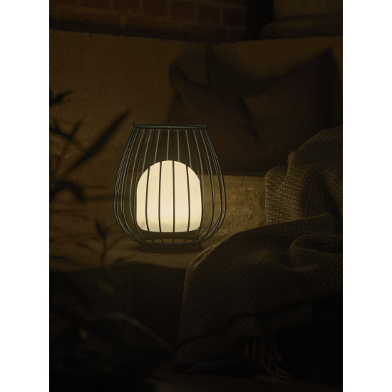 Nordlux Jim To-Go  kék-fehér kültéri hordozható LED asztali lámpa (NOR-2218105006) LED 1 izzós IP54