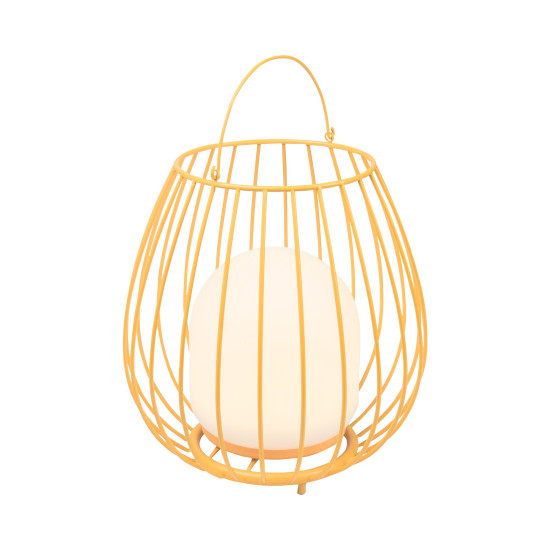 Nordlux Jim To-Go  narancs-fehér kültéri hordozható LED asztali lámpa (NOR-2218105027) LED 1 izzós IP54