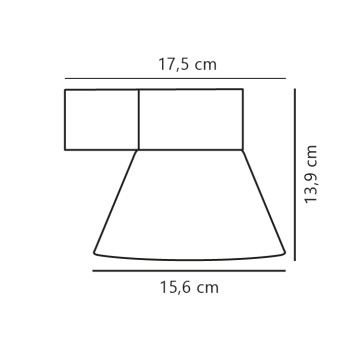 Nordlux Kyklop Cone  barna vízvédett kültéri fali lámpa (NOR-2318071009) GU10 1 izzós IP54