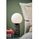 Nordlux Lilly Marble  szürke-fehér asztali lámpa (NOR-2213575010) E14 1 izzós IP20