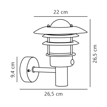 Nordlux Lønstrup ezüst-átlátszó mozgásérzékelős vízvédett kültéri fali lámpa (NOR-71432031) E27 1 izzós IP44