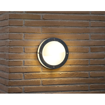 Nordlux Malte  szürke-fehér vízvédett kültéri fali lámpa (NOR-21861031) E27 1 izzós IP54