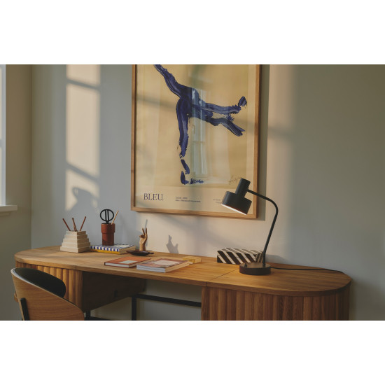 Nordlux Matis  fekete asztali lámpa (NOR-2412305003) E27 1 izzós IP20