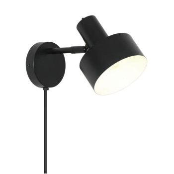 Nordlux Matis  fekete fali lámpa (NOR-2512201003) E27 1 izzós IP20