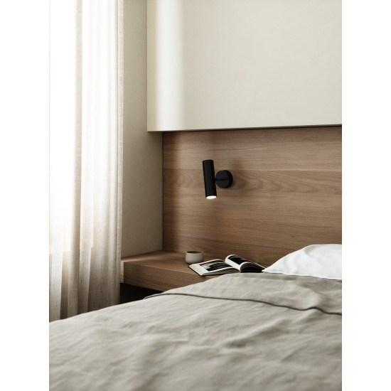 Nordlux MIB  fekete fali lámpa (NOR-61681003) GU10 1 izzós IP20