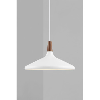 Nordlux Nori fehér függesztett lámpa (NOR-2120823001) E27 1 izzós IP20