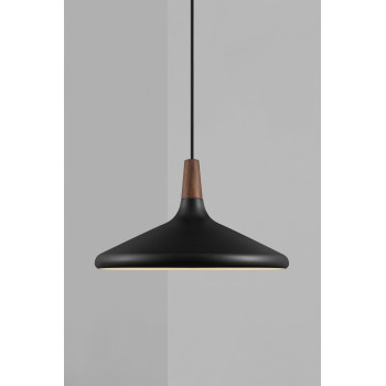 Nordlux Nori fekete függesztett lámpa (NOR-2120823003) E27 1 izzós IP20