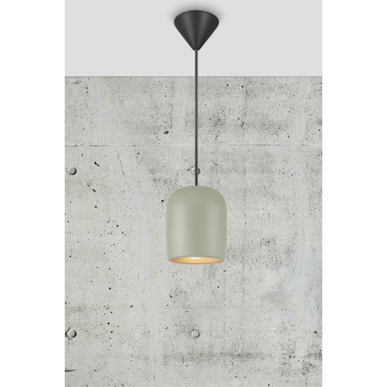 Nordlux Notti zöld-fekete függesztett lámpa (NOR-2213073023) E27 1 izzós IP20