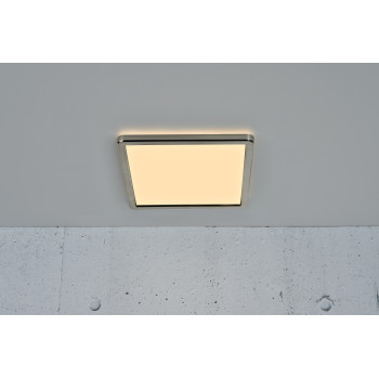 Nordlux Oja 29 Square  ezüst-fehér LED mennyezeti lámpa (NOR-2015056155) LED 1 izzós IP20