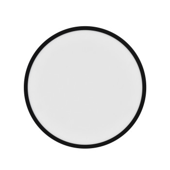 Nordlux Oja 42  fekete-fehér LED mennyezeti lámpa (NOR-47286003) LED 1 izzós IP20