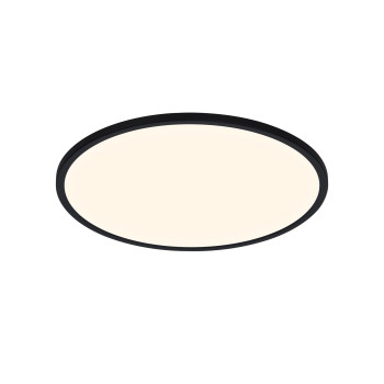 Nordlux Oja Smart 42  fekete-fehér LED mennyezeti lámpa (NOR-2015136103) LED 1 izzós IP20