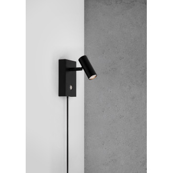 Nordlux Omari  fekete LED fali lámpa (NOR-2112231003) LED 1 izzós IP20
