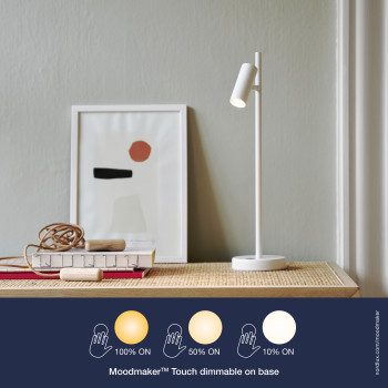 Nordlux Omari  fehér LED asztali lámpa (NOR-2112245001) LED 1 izzós IP20