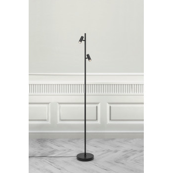 Nordlux Omari  fekete LED állólámpa (NOR-2112254003) LED 1 izzós IP20