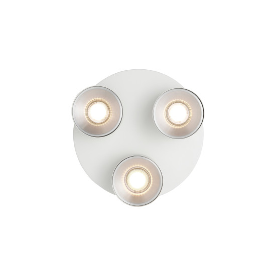 Nordlux Pitcher  fehér mennyezeti spotlámpa (NOR-2310420101) GU10 3 izzós IP20