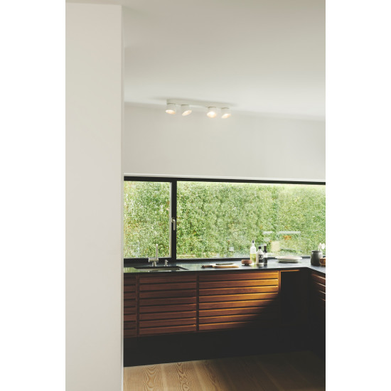 Nordlux Pitcher  fehér mennyezeti spotlámpa (NOR-2310430101) GU10 4 izzós IP20