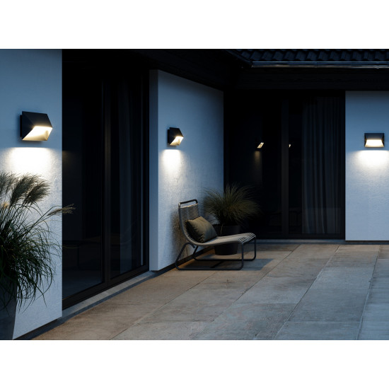 Nordlux Pontio fehér vízvédett kültéri fali lámpa (NOR-2218191001) GU10 2 izzós IP54