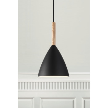 Nordlux Pure fekete függesztett lámpa (NOR-43293003) E27 1 izzós IP20