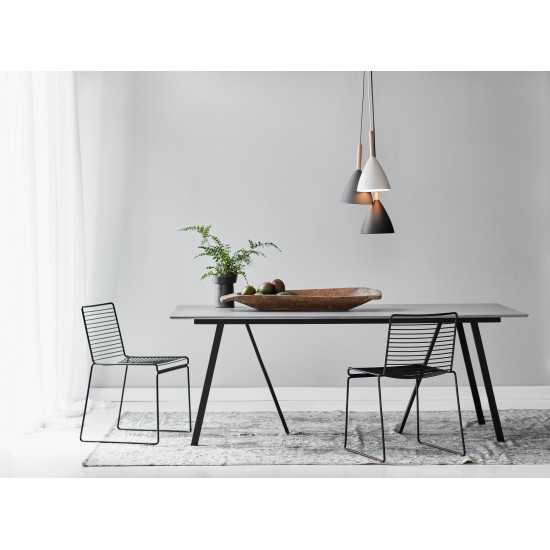 Nordlux Pure szürke függesztett lámpa (NOR-43293010) E27 1 izzós IP20