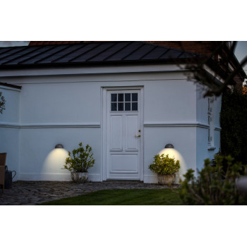 Nordlux Scorpius Maxi  ezüst vízvédett kültéri fali lámpa (NOR-21751031) E27 1 izzós IP33