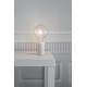 Nordlux Siv Marble  fehér-átlátszó asztali lámpa (NOR-45875001) E27 1 izzós IP20