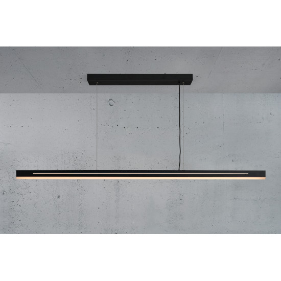 Nordlux Skylar fekete LED függesztett lámpa (NOR-2113003003) LED 1 izzós IP20