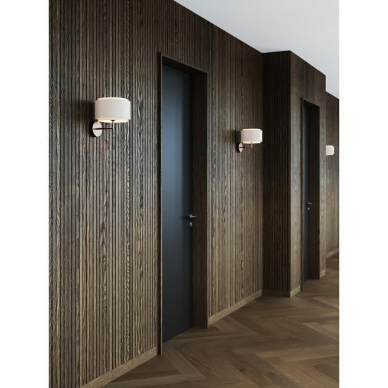 Nordlux Takai bézs-arany fali lámpa (NOR-2320421018) E27 1 izzós IP20