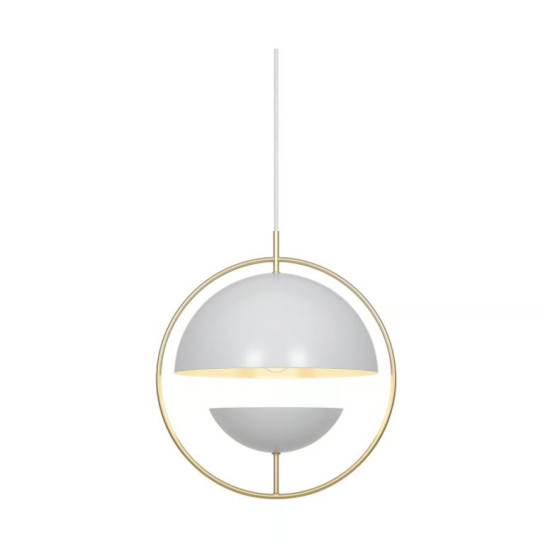 Nordlux Tavia fehér függesztett lámpa (NOR-2412353001) E27 1 izzós IP20