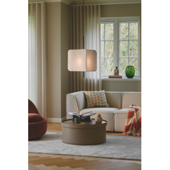 Nordlux Tinto bézs-fekete függesztett lámpa (NOR-2412173003) E27 1 izzós IP20