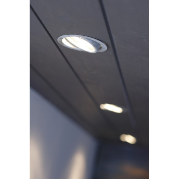 Nordlux Tip  ezüst beépíthető lámpa (NOR-20299931) GU10 1 izzós IP23