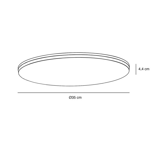Nordlux Vic fehér LED mennyezeti lámpa (NOR-2310146001) LED 1 izzós IP20