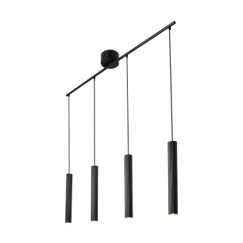 Nordlux Vico fekete függesztett lámpa (NOR-2412143003) GU10 4 izzós IP20