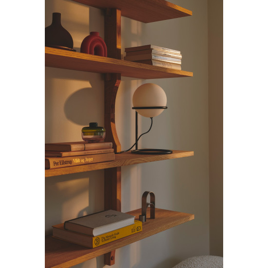 Nordlux Wilson fekete-fehér asztali lámpa (NOR-2412575003) G9 1 izzós IP20