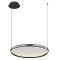 Globo Briggs fekete távirányítós LED kristály függesztett lámpa (GLO-67186-36) LED 1 izzós IP20