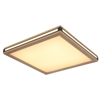Globo Carla barna-fehér LED mennyezeti lámpa (GLO-41589D2) LED 1 izzós IP20