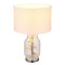 Globo Ginko króm-fehér asztali lámpa (GLO-24141C) E27 1 izzós IP20