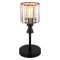 Globo Jordana fekete-átlátszó asztali lámpa (GLO-15742T) E27 1 izzós IP20