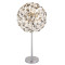 Globo Katrina króm-füstszínű  kristály asztali lámpa (GLO-64135TC) G9 8 izzós IP20