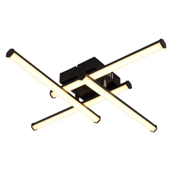 Globo Kirina fekete LED mennyezeti lámpa (GLO-67342-24) LED 1 izzós IP20