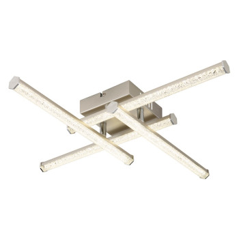 Globo Kirina nikkel LED mennyezeti lámpa (GLO-67346-24) LED 1 izzós IP20