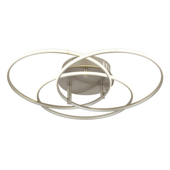 Globo Kombos nikkel LED mennyezeti lámpa (GLO-67355-40N) LED 1 izzós IP20