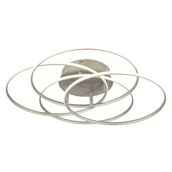 Globo Kombos nikkel LED mennyezeti lámpa (GLO-67355-55N) LED 1 izzós IP20